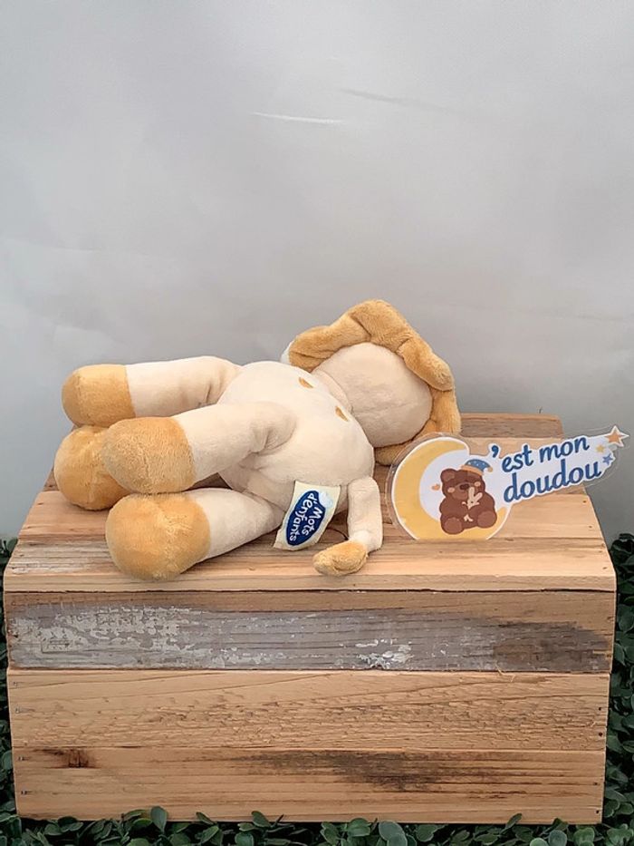 MD64 doudou lion mots d’enfants - photo numéro 2