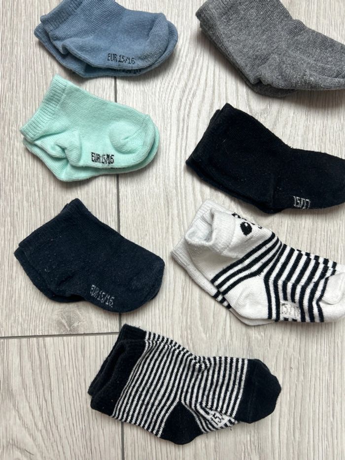 Lot 7 paires de chaussettes mixte - photo numéro 4