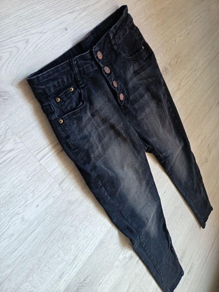 Pantalon jeans 38 M femme shein tbe - photo numéro 4