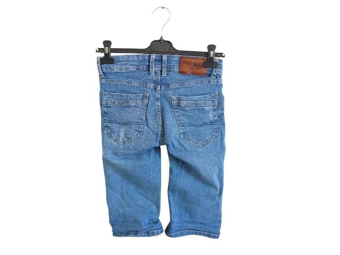 C58 short jeans bleu Pepe jeans 12 ans - photo numéro 2