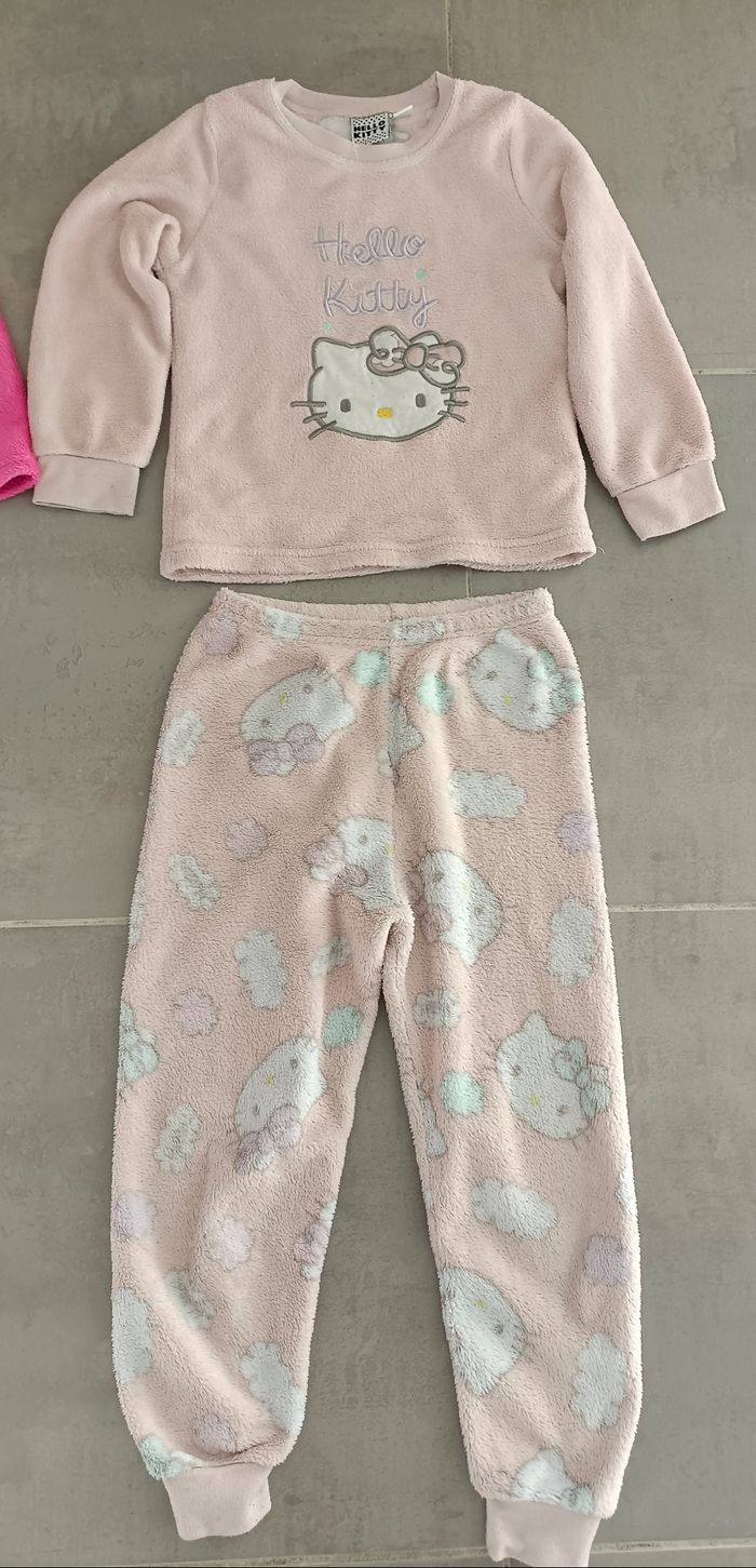 Lot de 2 pyjamas chauds fille en 6-7 ans - photo numéro 2