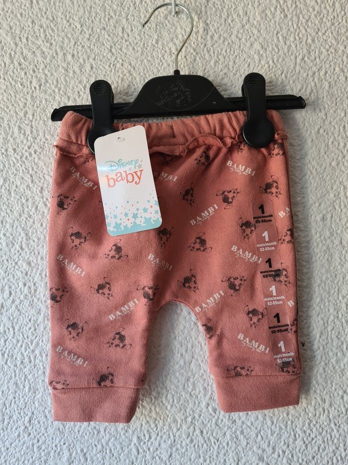 pantalon rose chaud bambi Disney