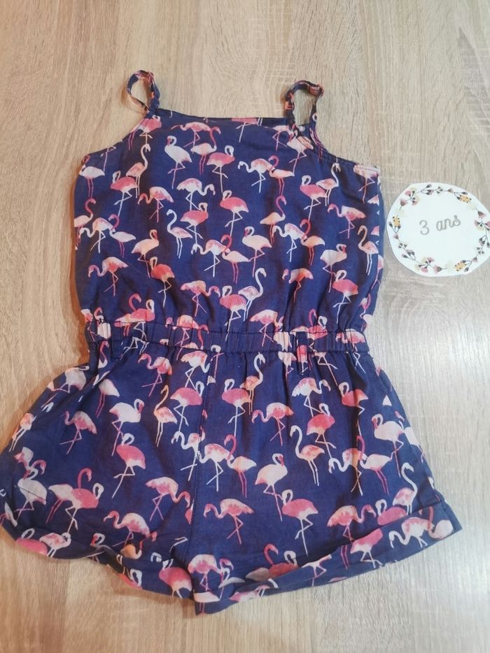 Lot de 2 combishorts été fille 3ans sergent major tbe - photo numéro 4