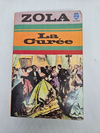 "La curée", de Émile Zola.
Le livre de poche.
448 pages