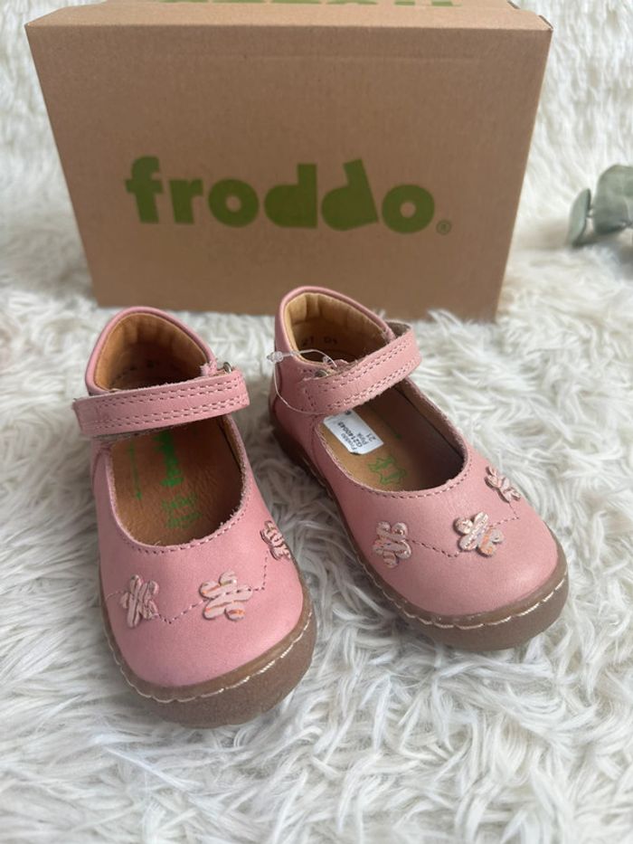 Paire de babies Froddo rose taille 21 - photo numéro 2