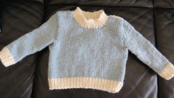 pull deux couleurs