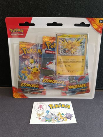 Tripack Pokémon  Étincelles Déferlantes EV08 - Elécthor