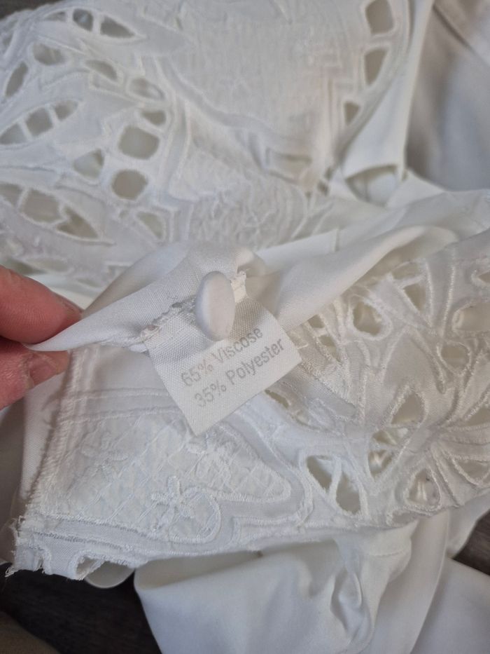 Chemisier blanc pour femme T. 38 Lyss - photo numéro 9