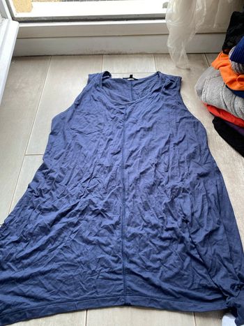 Débardeur taille XL, bleu marine