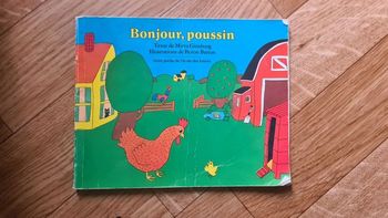 Livre bonjour poussin