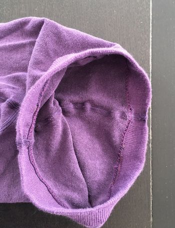 Paire de Collants opaques violets comme neuf