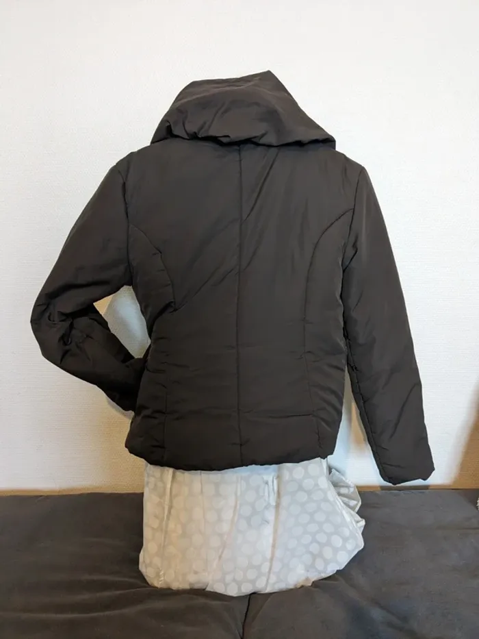 Manteau Doudoune Quattro Paris - sortie de collection - marron - photo numéro 2