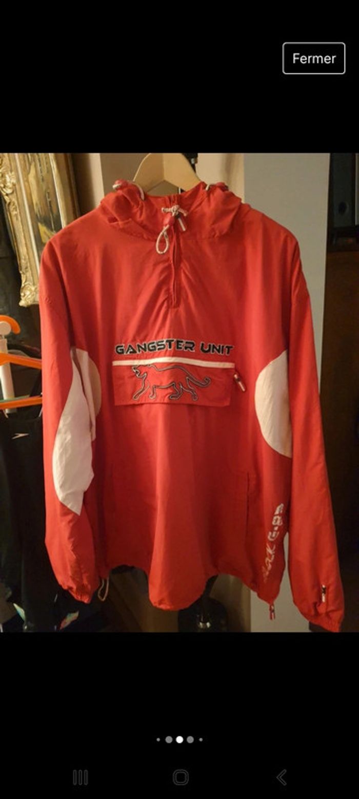 Veste coupe vent homme Gangster unit t XL - photo numéro 7