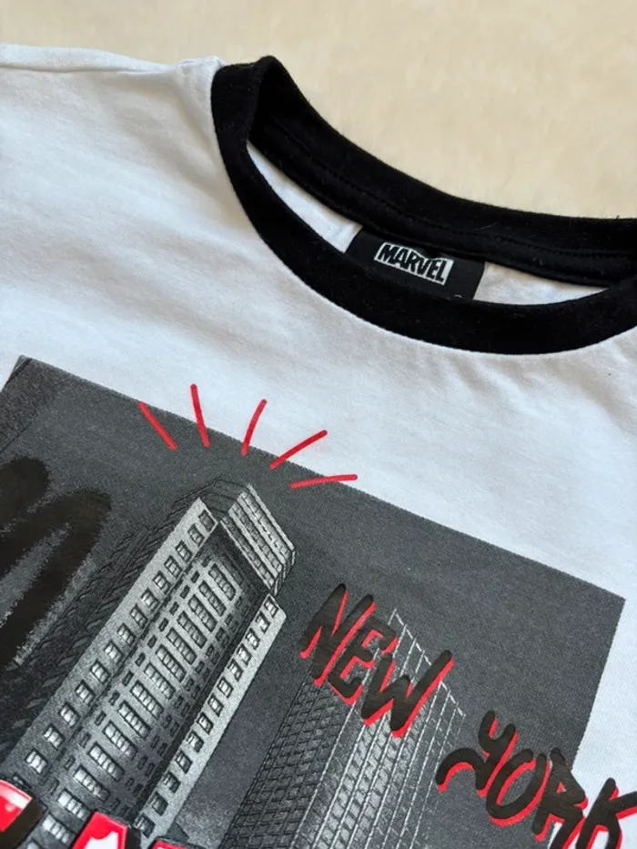 T-shirt miles morales - photo numéro 5