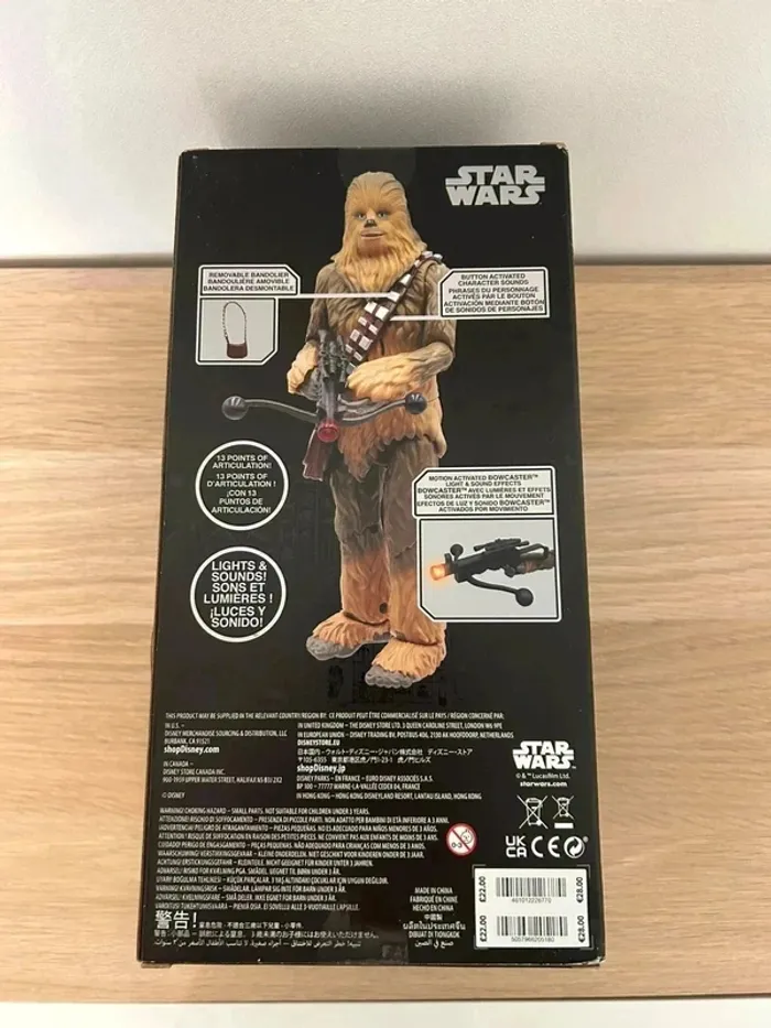 Figurine d’action parlante chewbacca - photo numéro 4