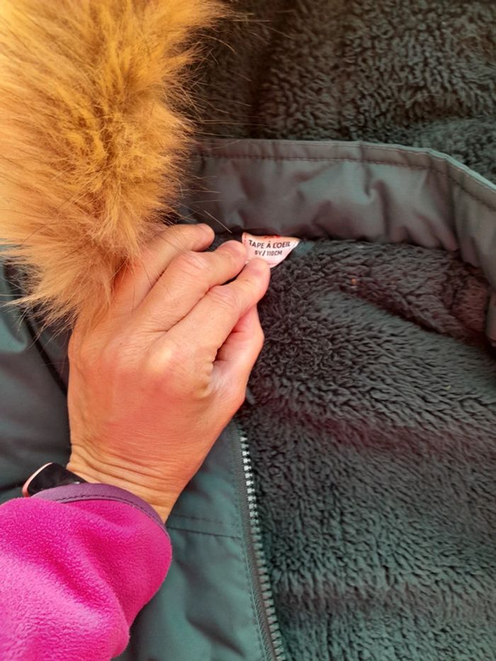 Doudoune chaude imperméable garçon 5 ans - photo numéro 4