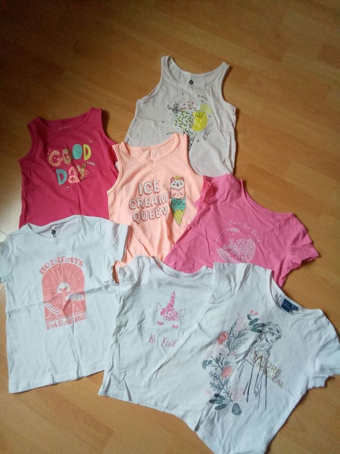 Lot de tee shirt été débardeur
