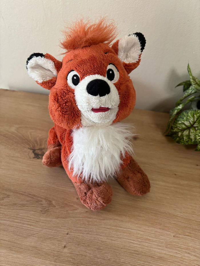 Doudou peluche renard rox et Rouky Disneyland Paris - photo numéro 2