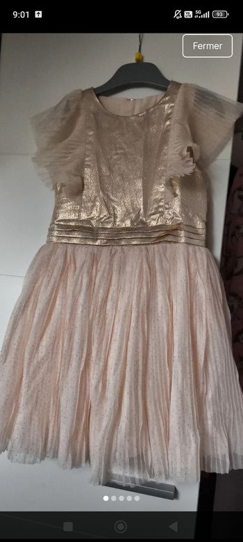 🌺 Magnifique robe cérémonies 5/6 ans