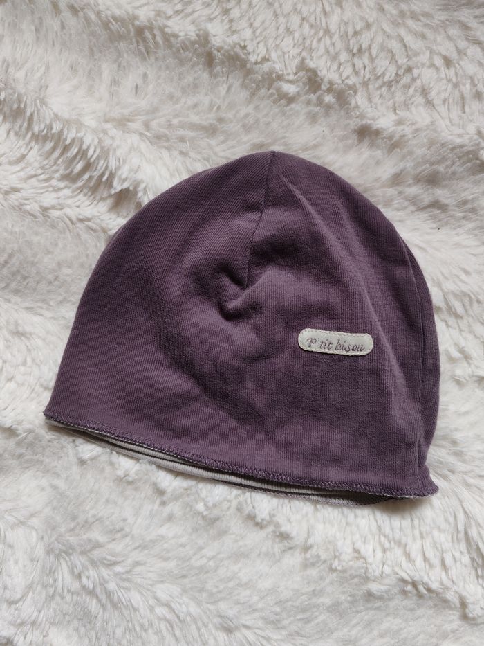 Bonnet 6-9 mois P'tit bisou