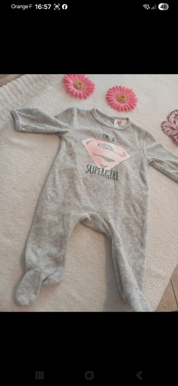 Pyjama bébé taille 1 mois