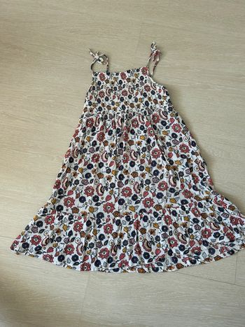 Robe été à fines bretelles fille 10 ans gémo