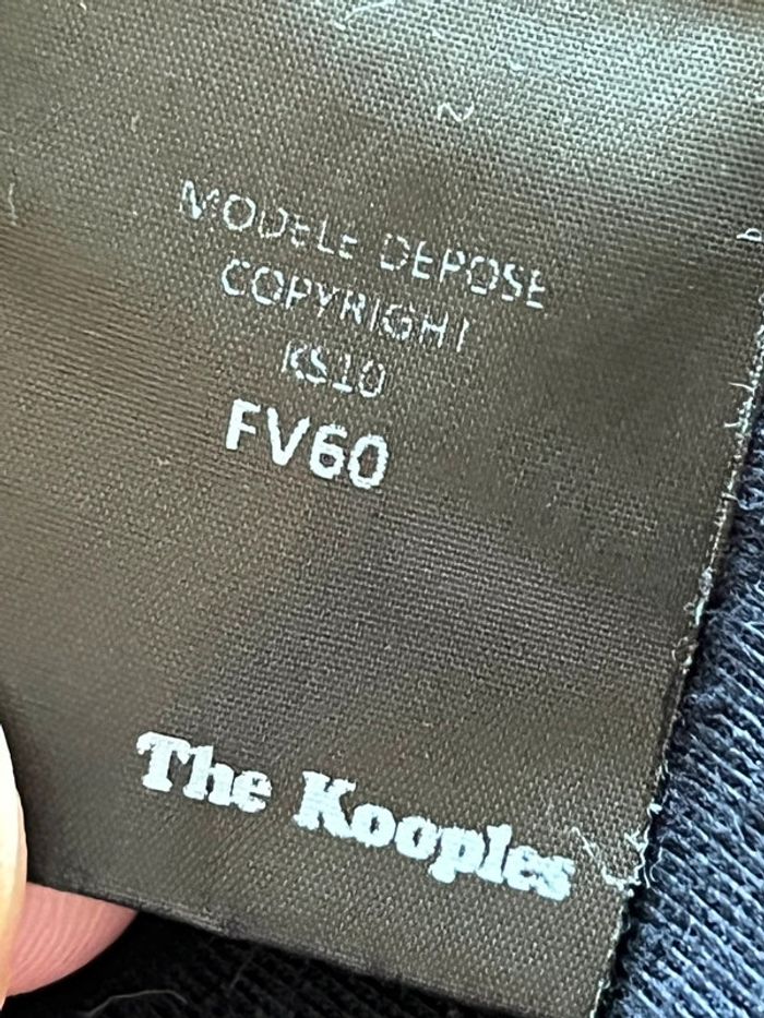 Veste courte marine The Kooples XS - photo numéro 6