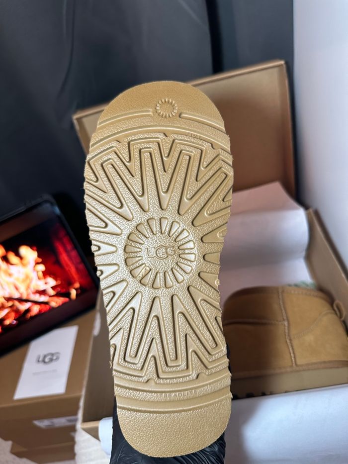 UGG plateforme Mini - couleur CAMELE / TERRACOTA - photo numéro 5