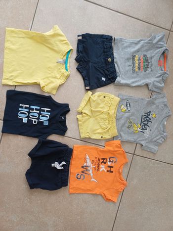 Lot 3 mois été garçon 