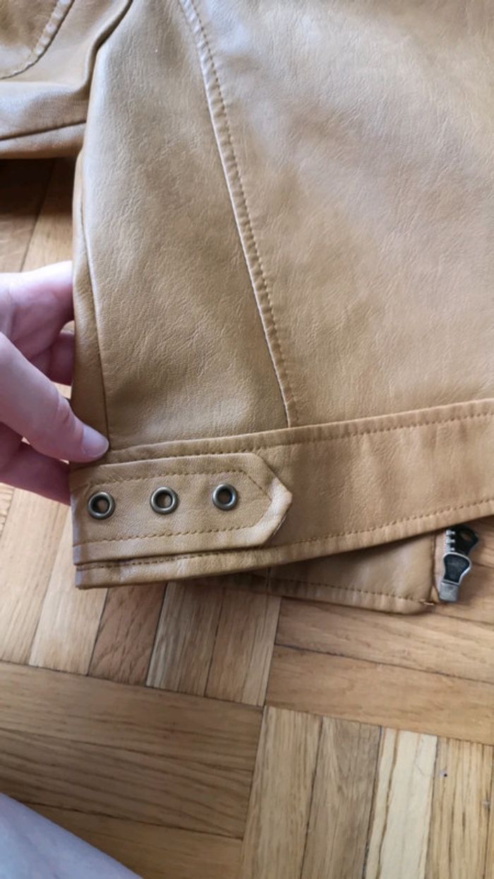 Veste camel style motard 2 ans - photo numéro 7