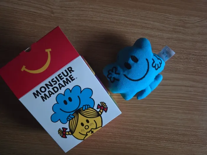 Peluche monsieur madame neuve
