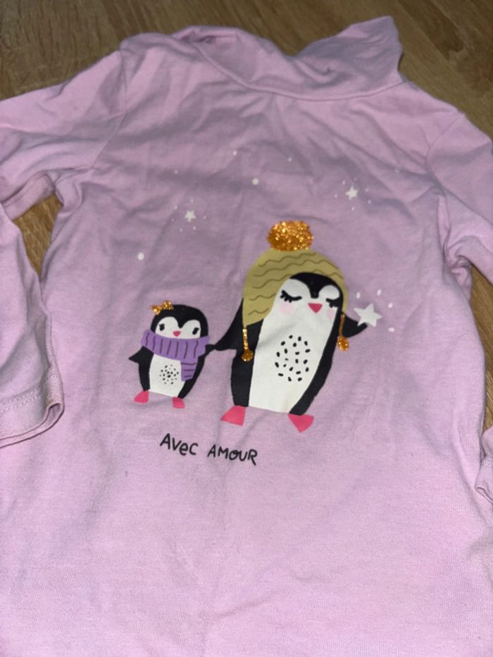 Bodie body fille 18 mois col roulé du pareil au même - photo numéro 3