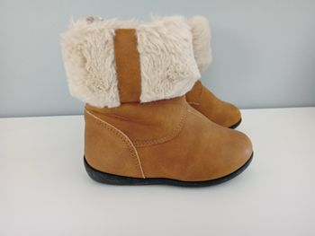 Magnifique bottes fourrées camel 22