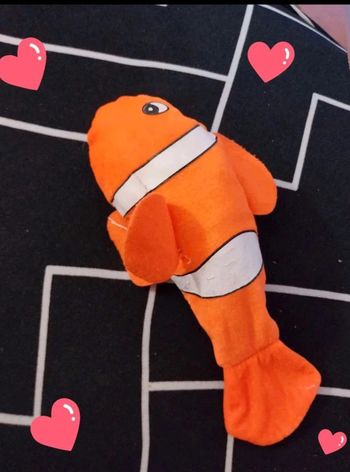 Doudou  poisson clown
