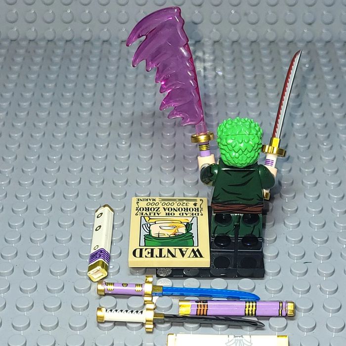 Minifigure / Figurine 🌊 One Piece 🌊 Roronoa Zoro - photo numéro 4