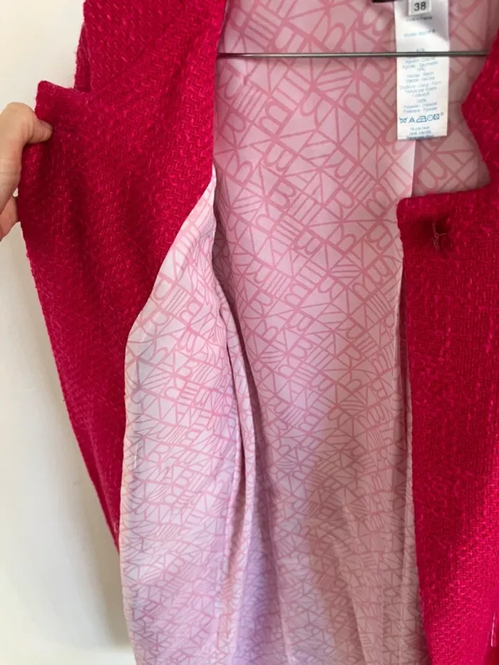 Manteau fuschia Christian Lacroix - photo numéro 4