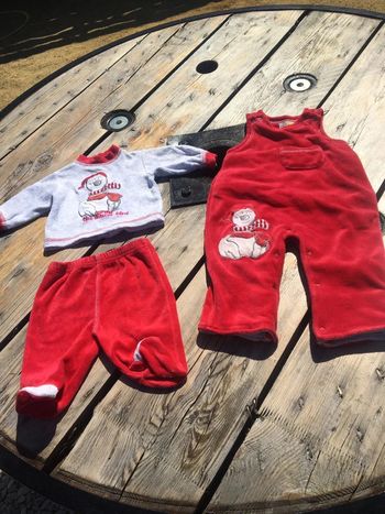 Ensemble en polaire 0-1mois