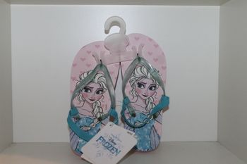 tongs la reine des neiges rose 30/31