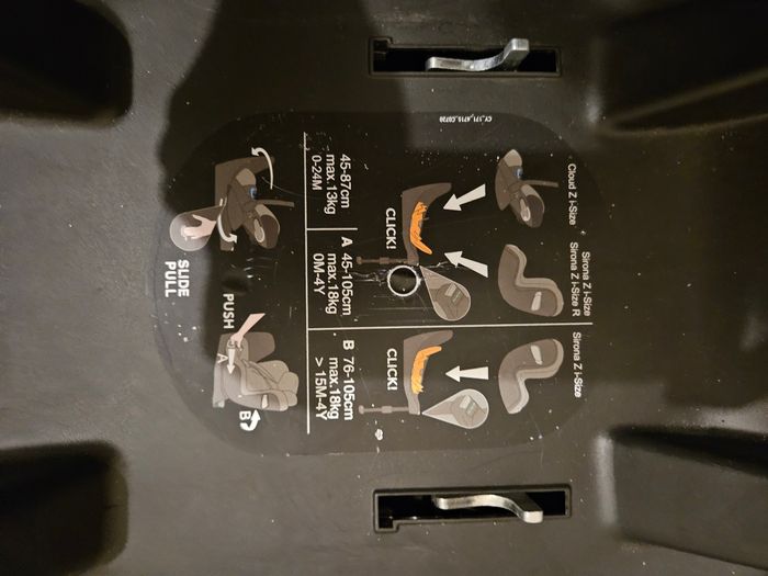 Base isofix cybex Base z - photo numéro 3