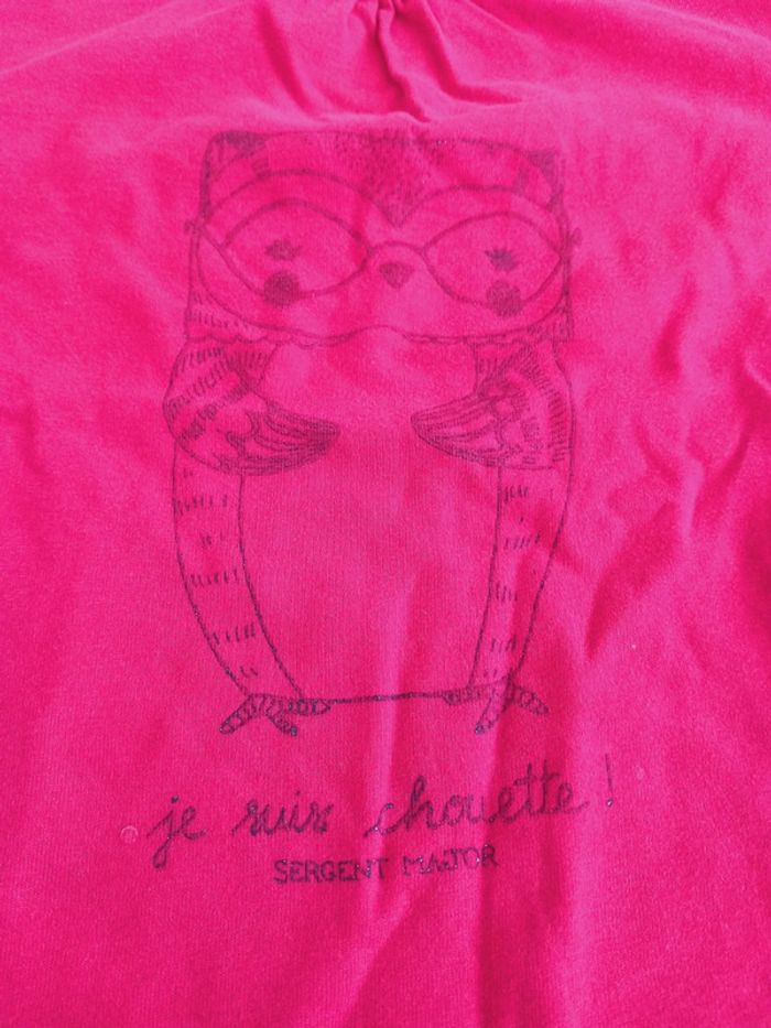 T-shirt manches longues rose – Sergent Major – 5 ans - photo numéro 2