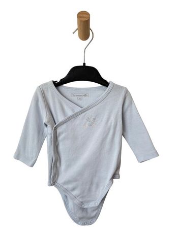 Body manches longues bleu clair (mouton) - Sergent Major 3 mois (59cm)