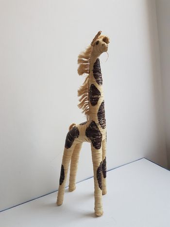 Girafe en rafia 🦒