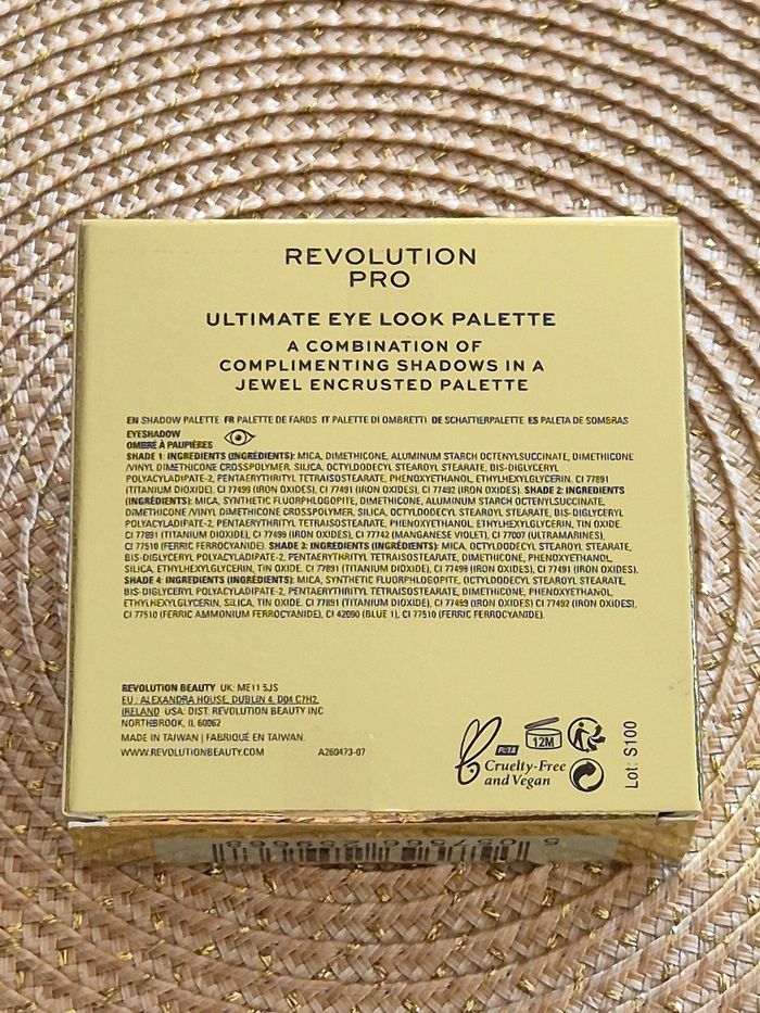 Palette fards à paupières ocean treasure - photo numéro 3