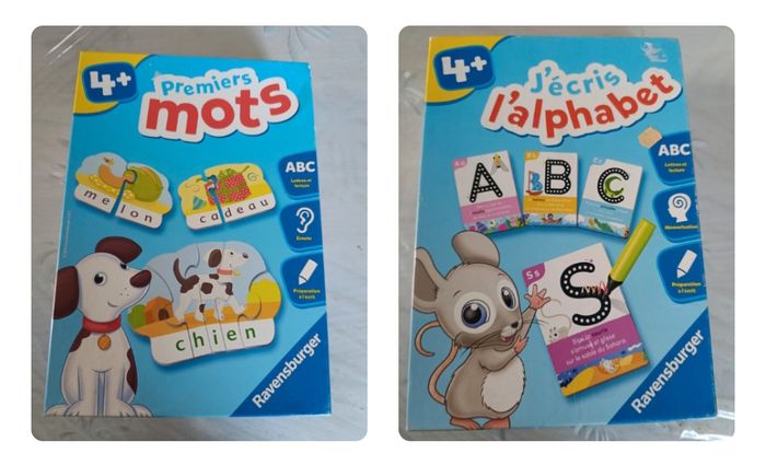 Lot de 2 jeux éducatifs Ravensburger