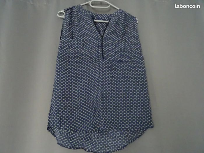 Blouse légère manches courtes taille 38 - photo numéro 7