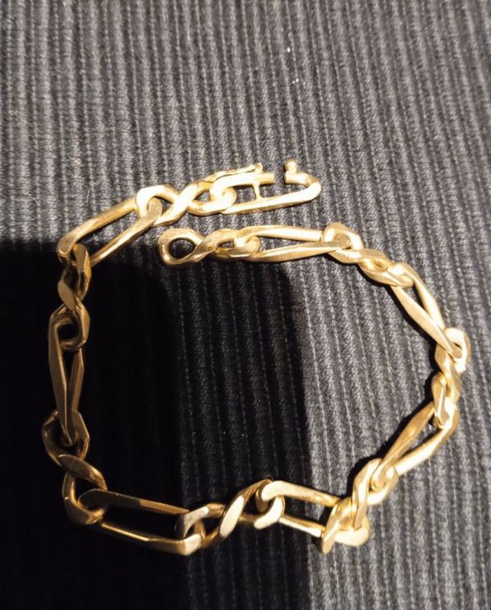 BRACELET -OR- 18 -carats , - photo numéro 3