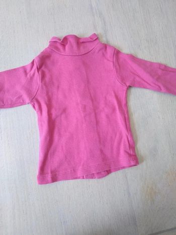 Sous-pull rose 3 mois