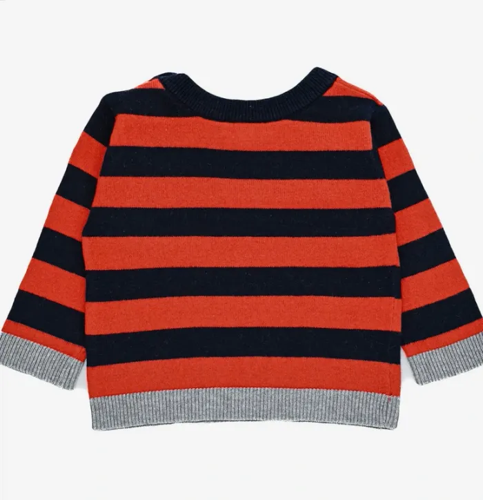 Pull 6 mois en coton et laine Jacadi - photo numéro 2