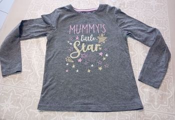 Haut manches longues fille en 6-7 ans