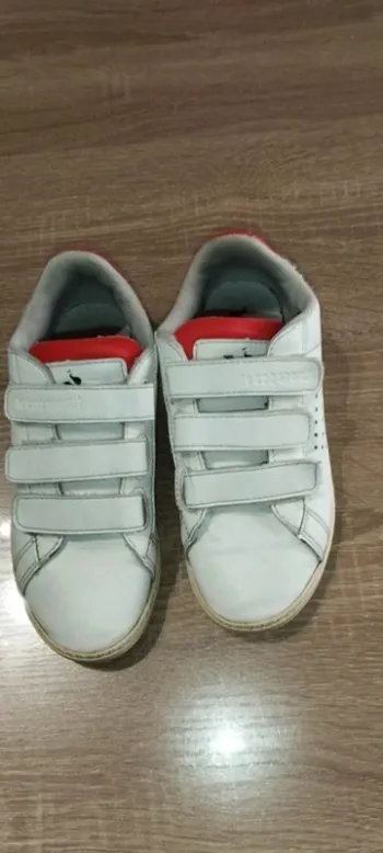 Baskets blanches Le Coq Sportif pointure 32 bon état